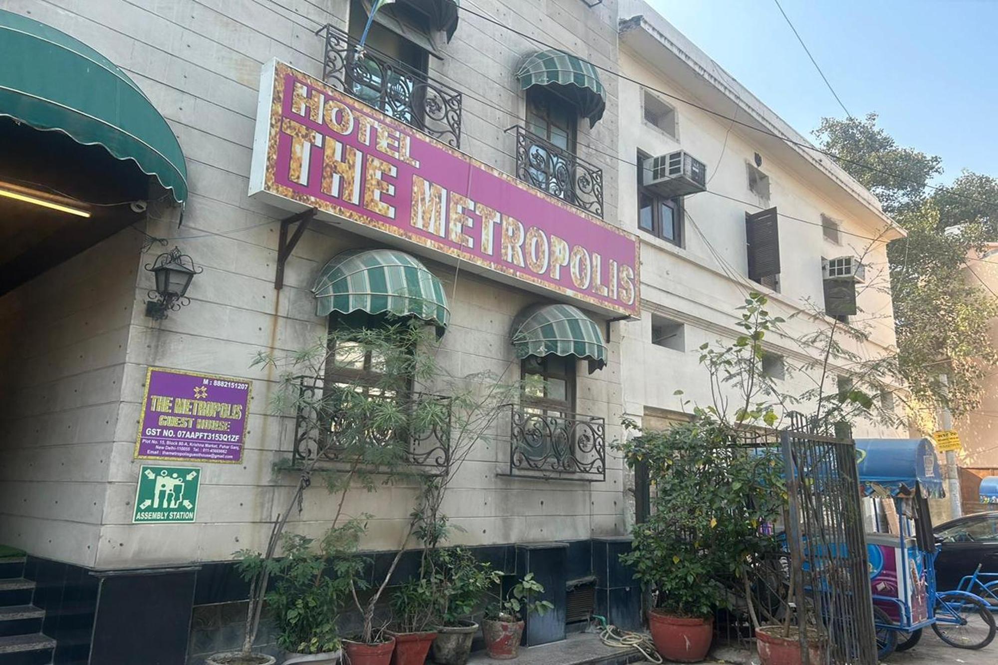 The Metropolis Guest House Near Rk Ashram Metro Station Yeni Delhi Dış mekan fotoğraf